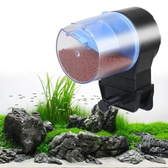 Distributeur Automatique De Nourriture Pour Poissons – Lot De 2, 100 Ml, Résistant à L'humidité, Programmable - 9