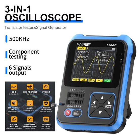 AT-H150 Oscilloscope numérique portable de haute qualité