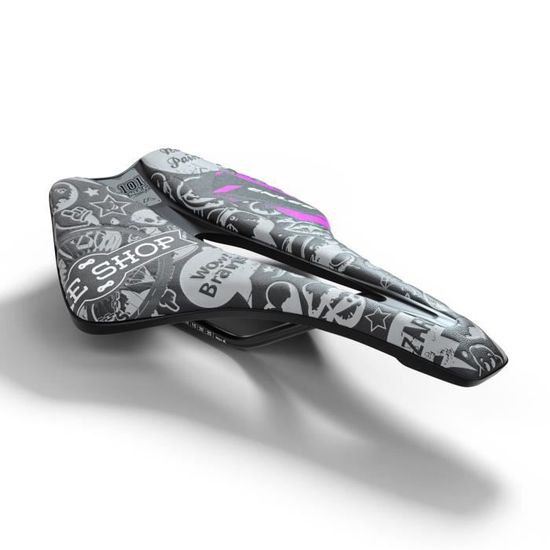 Selle De Vélo Confort Noir – Gel Haute élasticité – Absorbe Les Chocs – Ville/VTT