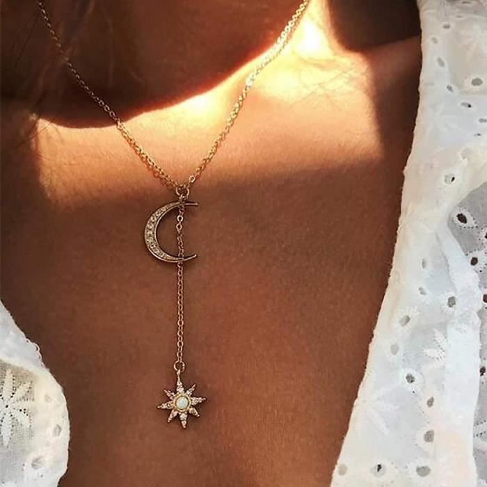 XFSRG Collier Femme En Cuir Noir Avec Pendentif En Forme De Coeur