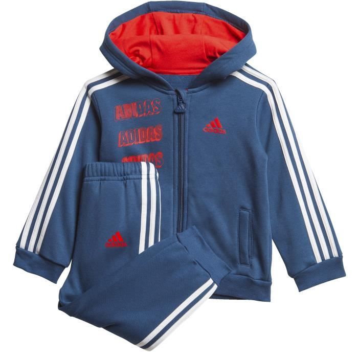 ADIDAS Ensemble survêtement de jogging I LOG FZHD J FL - Bébé - Bleu