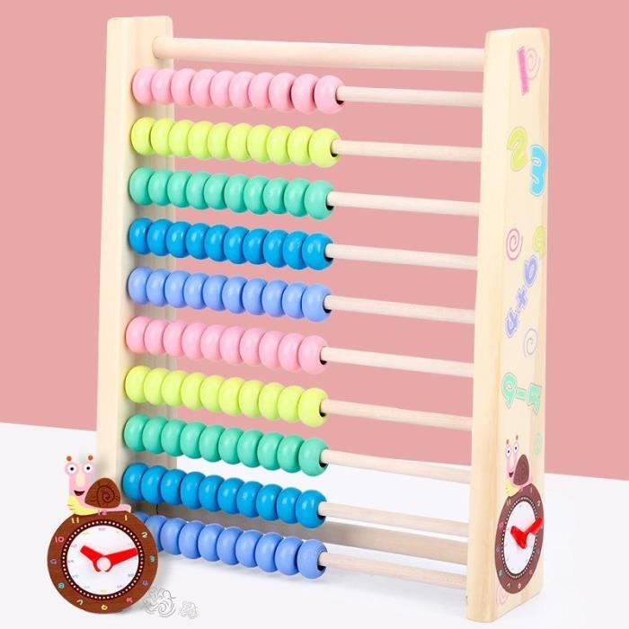 Boulier En Bois Montessori Pour Bebe Jouets Mathematiques Cadre De Calcul Jouets En Bois Apprentissage Precoce 16c0e91 Cdiscount Jeux Jouets