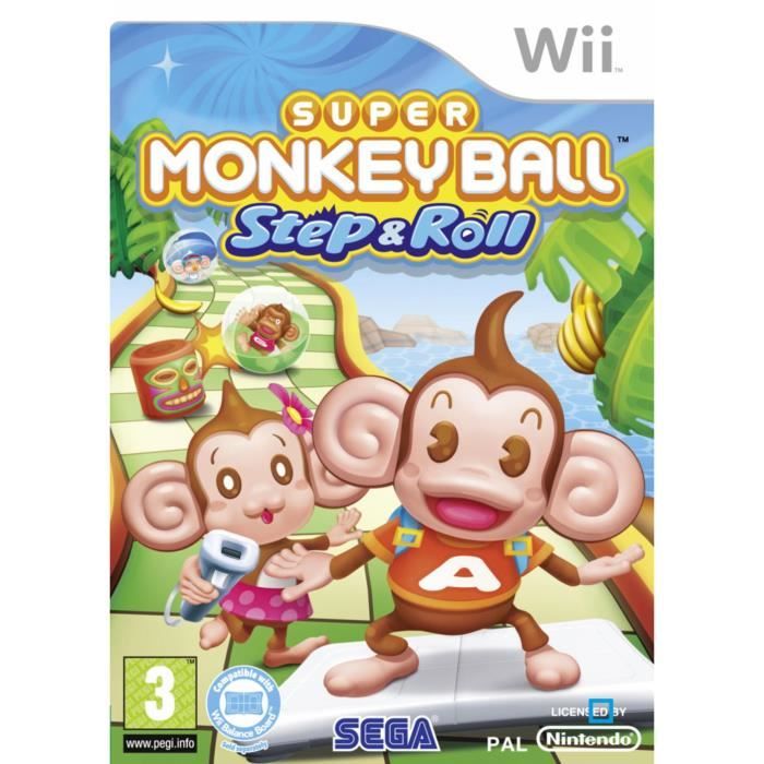 Sega Super Monkey Ball Step &Amp; Roll / Jeu Console Ninten