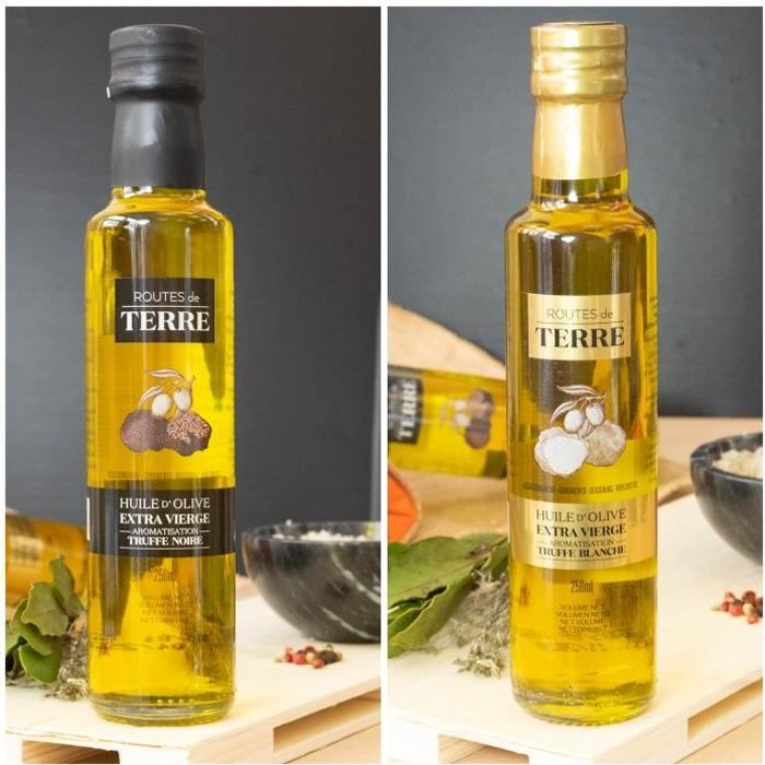 Lot 2 huiles à la truffe - 500ml - France