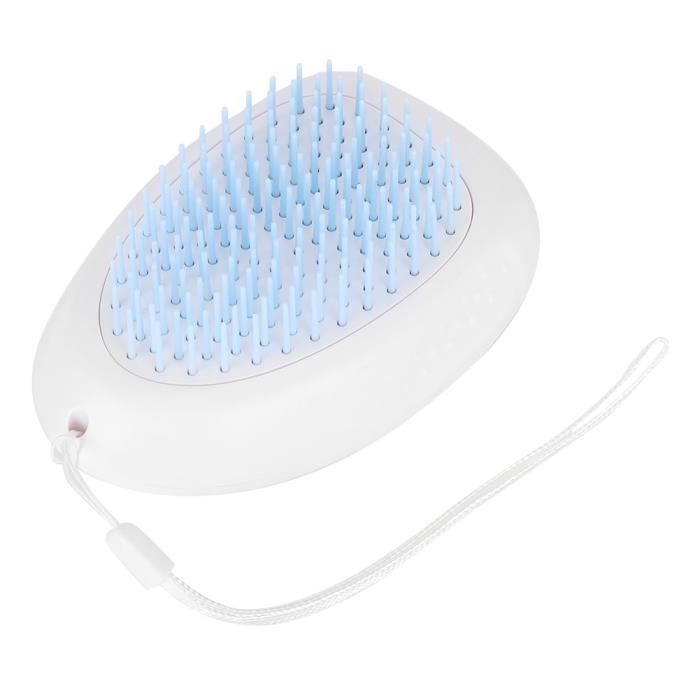 Brosse de toilettage pour animaux de compagnie, bain en plastique pour chien de chat et brosse de massage peigne de toilettage pour