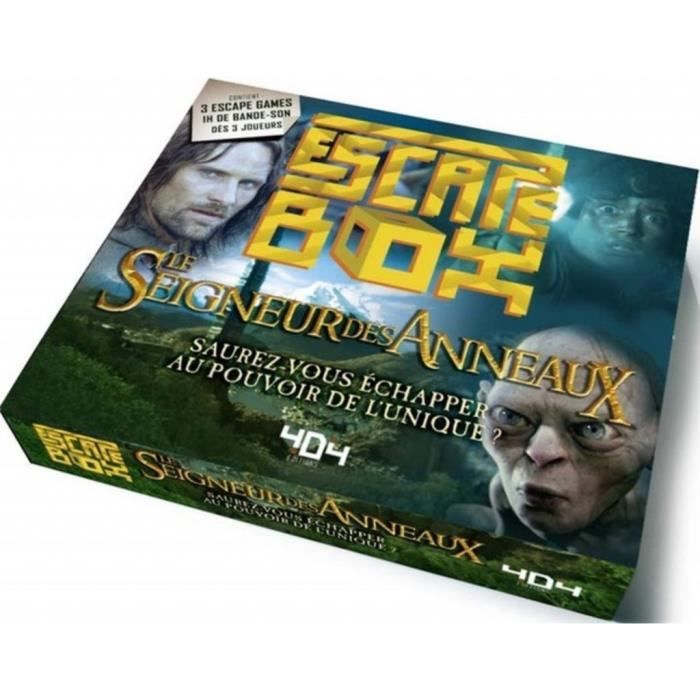 Escape Box - Le Seigneur des Anneaux
