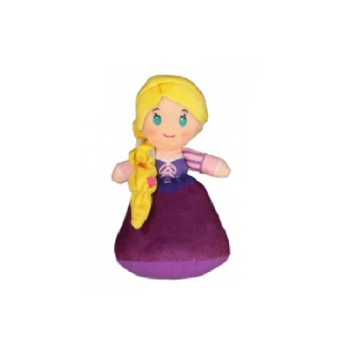 Peluche Disney : Princesse Raiponce 17 Cm - Doudou Licence Raiponce- Enfant - Fille - Cadeau Naissance