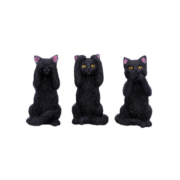 Décoratif Three Wise Felines
