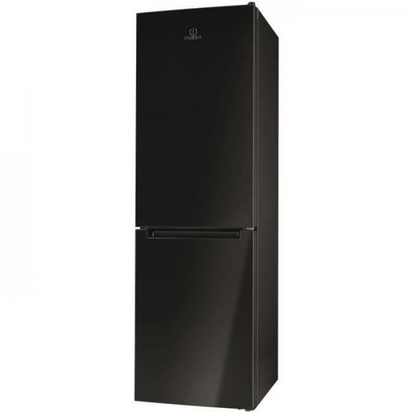 Refrigerateur - Frigo INDESIT LRI8S1K - congélateur bas 339L (228+111) - Froid statique - L 64 x H 194,5 - Noir 194,500000