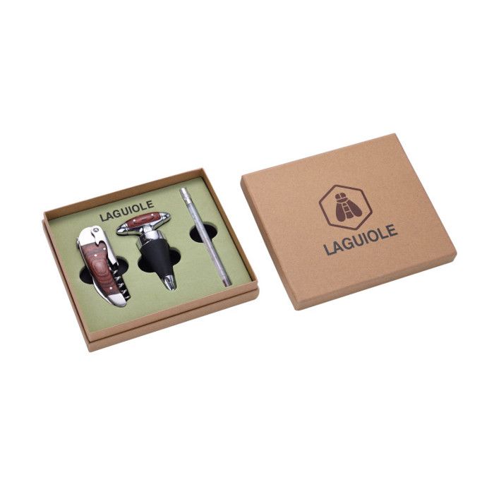 Coffret vin 3 pièces Laguiole