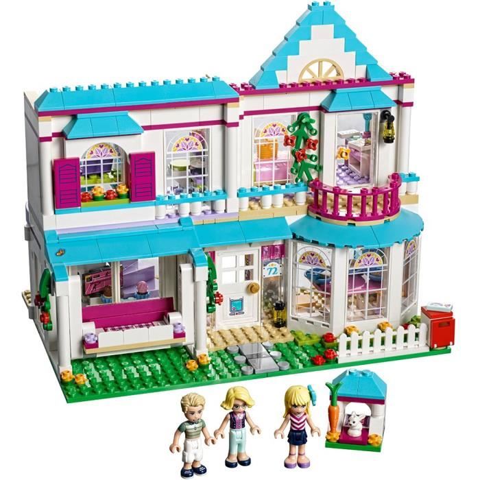 Jeu D'Assemblage LEGO EKONI Maison d'amis Stephanie 41314 Toy Pour 8 ans