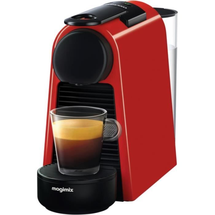 Nespresso Magimix Essenza Mini Rouge 11366 • Expresso - Cafetière • Cuisine et cuisson