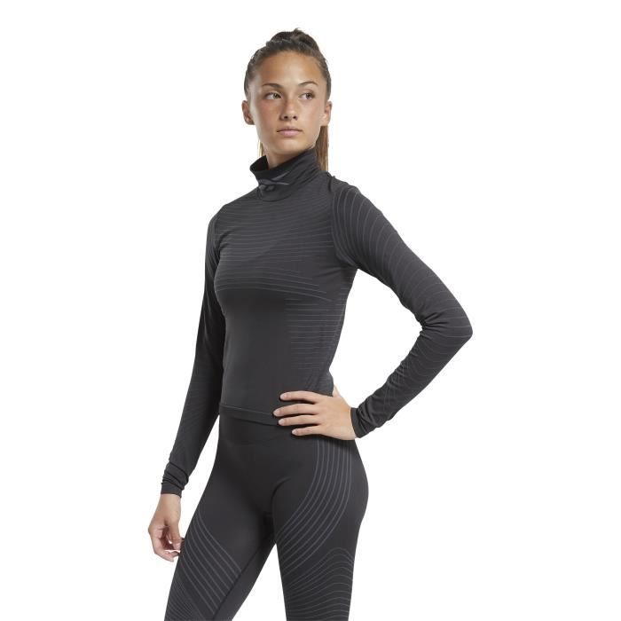 T-shirt manches longues femme Reebok Seamless