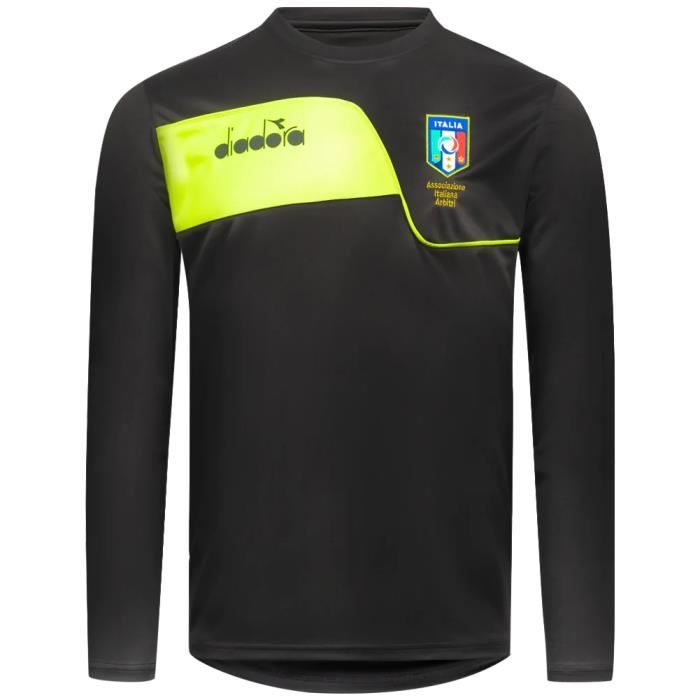 DIADORA FIGC Italia Football Federation Long-sleeved Referee Training Jersey