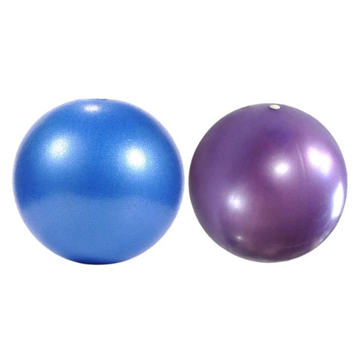 2 pcs Yoga Pilates Petit Ballon D'exercice Exercices Core Renforcement TAPIS DE SOL - TAPIS DE GYM - TAPIS DE YOGA
