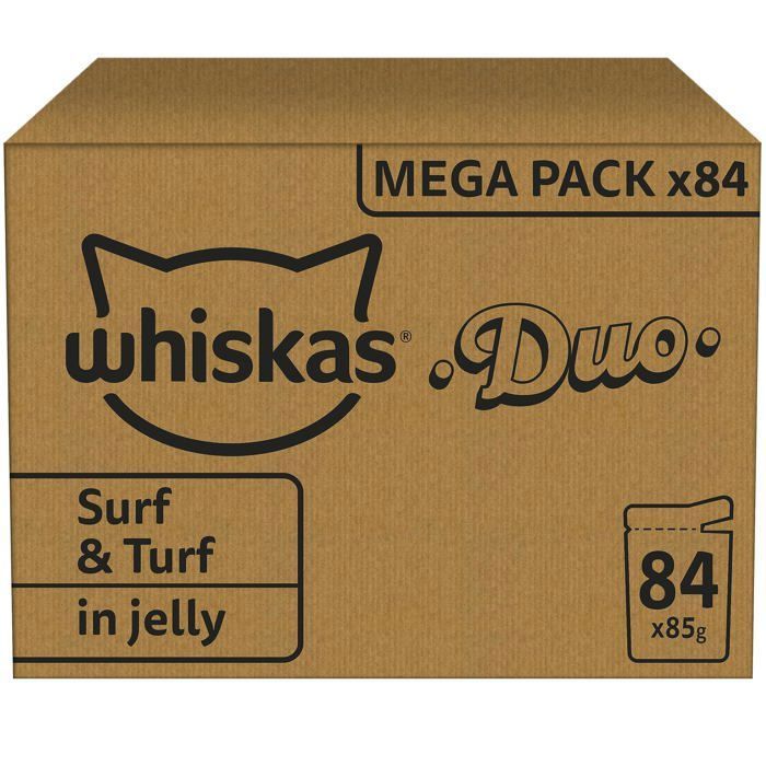 Meilleurs prix pour Boite d'alimentation - patee d'alimentation - nourriture humide - nourriture molle Whiskas - 443332