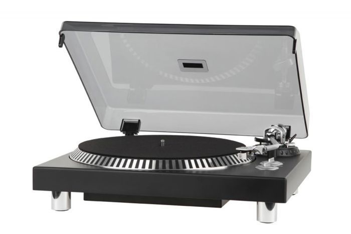 Platine vinyle - tourne-disque Krüger - matz - KM0517 - Kruger-Matz TT-602 Tourne-Disque Noir/argente