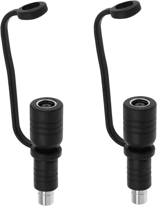 Lot De 2 Adaptateurs DC Angle Droit 7909 Vers 8020 - Pour Câbles D'alimentation