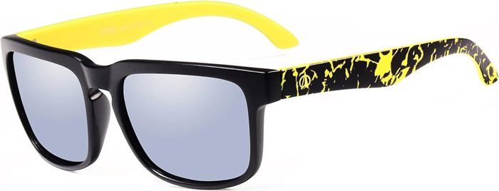Lunettes De Soleil Polarisées Carrées Honey Joe UV400 - Style Vintage, Unisexe