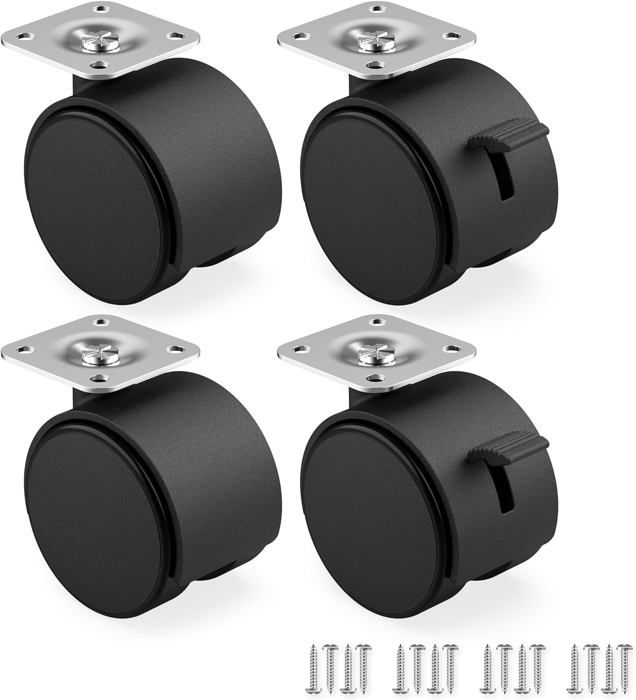 Roulettes De Rechange Pour Valises, 60 Mm X 18 Mm, Kits De Réparation