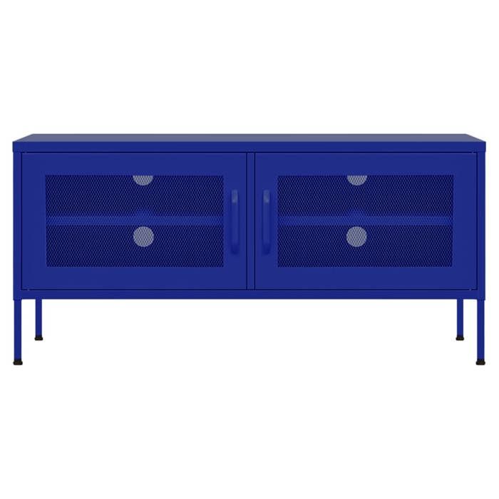 Meuble TV - Banc TV - Table TV - Bleu