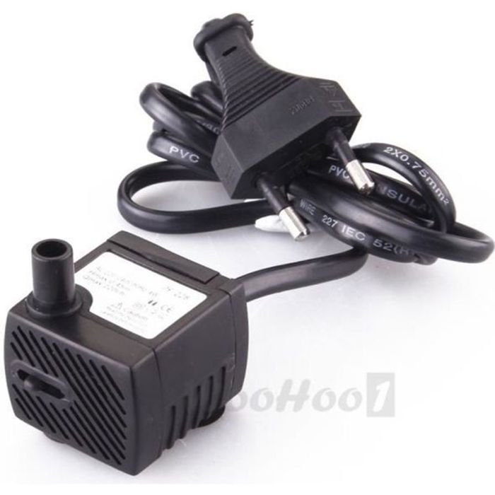 Comparer les prix de Pompe Aquarium à Eau interne Fontaine Poisson 220LH 4W 220V240V