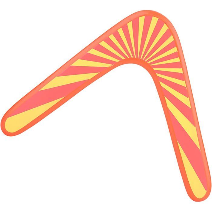 Boomerang En Bois En Forme De V - Jouet De Sport Extérieur Qui Revient Parfaitement Pour Enfants Et Adultes