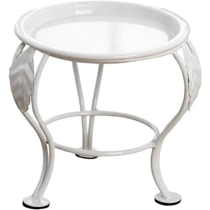 Support pour plante - PZCC - Support pour plantes à trois pieds - Fer/Fonte - Noir - 135 cm