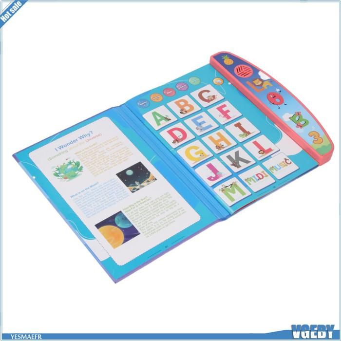 Livre sonore interactif pour enfants - apprentissage anglais arabe Livre sonore interactif pour enfants - apprentissage anglais arabe