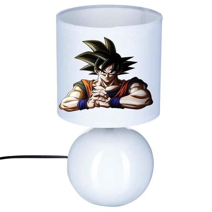 l idee all lampe de chevet blanc Personnalisable DBZ dragon ball z 2