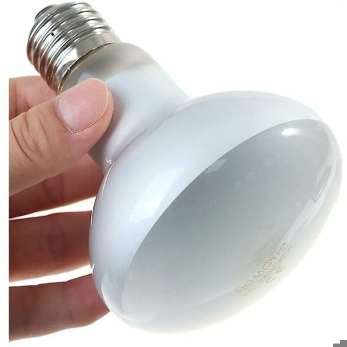Lampe chauffante UVA UVB pour reptiles - MICH - 60W - Ampoule pour tortue - Chauffante et UV - Étanche