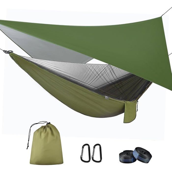 290 x 140 cm Moustiquaire et Bâche Respirant Léger de 310 * 310cm 200 kg Capacité de Charge Ha