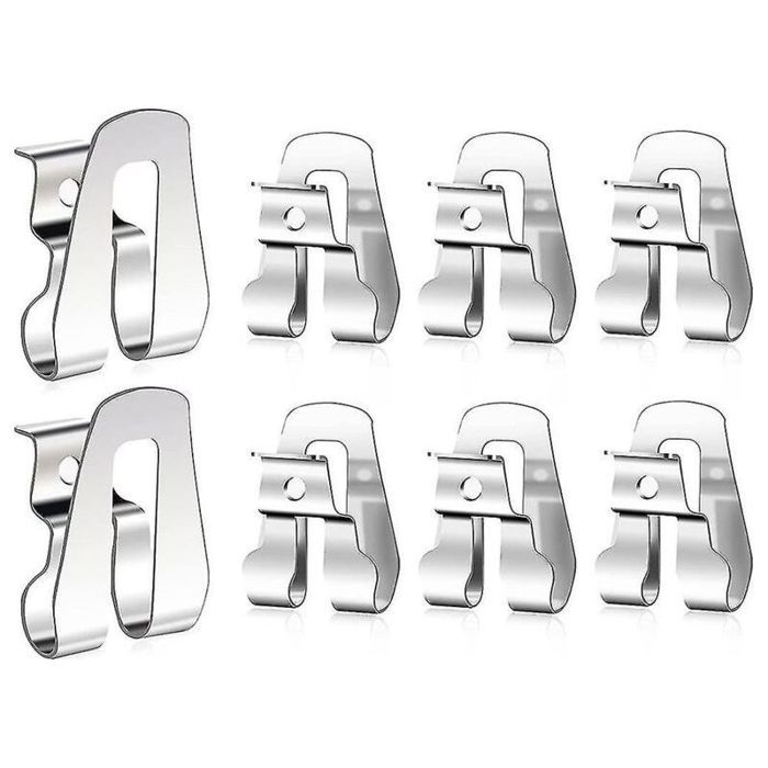Lot de 8 clips de ceinture pour outils Ryobi et Ridgid 18 volts crochet de ceinture avec vis référence 633586002.