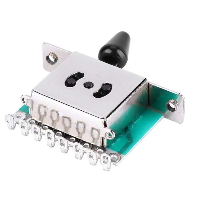 Kit De Câblage Pour Guitare électrique - Interrupteur 3 Voies, 1 Volume, 1 Tonalité, Pots 500K