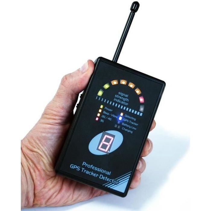 Detecteur portable de traceur GPS : GSM GPRS 2G 3G 4G
