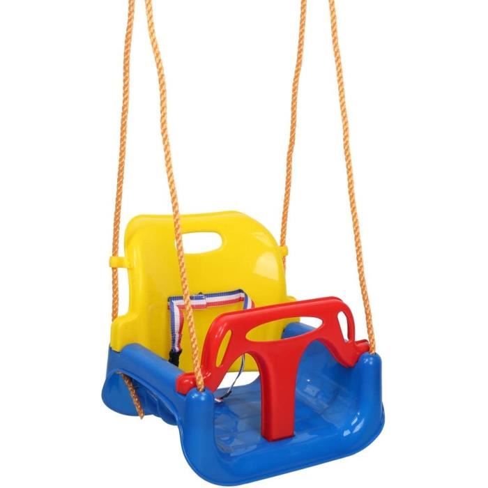 Balançoire pour enfants, jouets familiaux, chaise suspendue pour jardin  intérieur et extérieur, tissée à la main