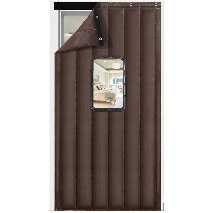 Rideau De Porte D'Entree Isolant Thermique 90X200Cm, Rideau Phonique — free download