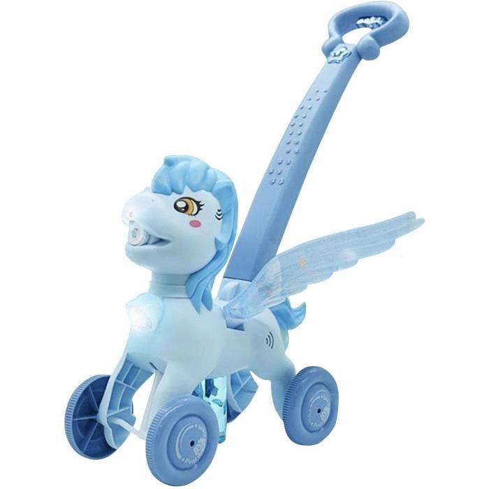 Jouet Fille 3 Ans Et Plus Tondeuse À Bulles - Jouet De Chariot À Bulles Pour Enfants Avec Musique Et Lumières - Jouets D Cadeau Anniversaire Noël Fille