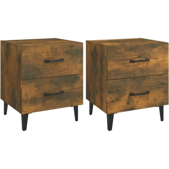 Table De Chevet Vintage Industriel