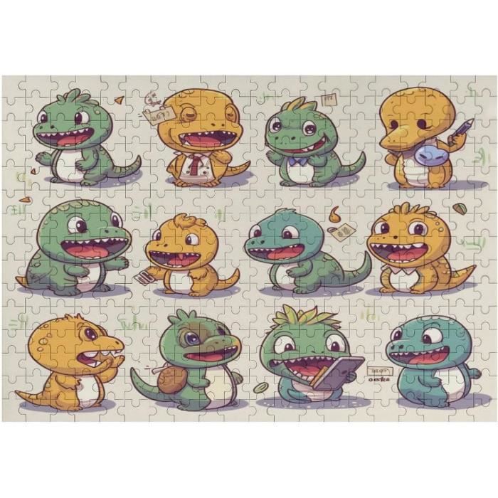 JOUETS ANIMAUX EN Bois Enfant Pour Figures De Jeu Enfants Dinosaure EUR 27,18 - FR