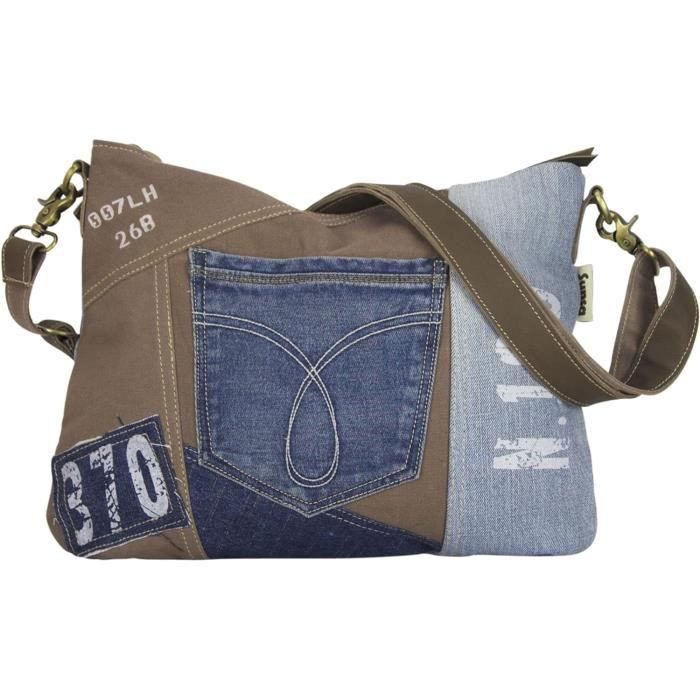 TOVINANNA Sac à Bandoulière Transparent Femme Pochette Pratique Pour