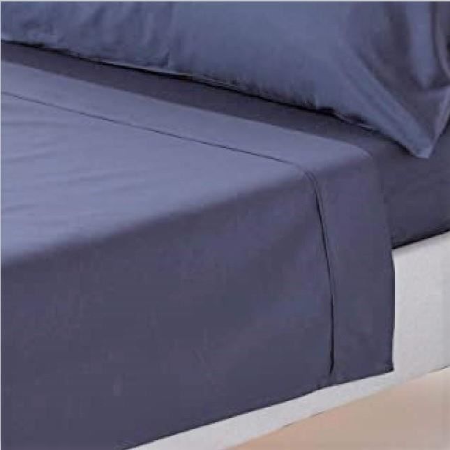 Rohi Drap plat noir en microfibre double – Draps plats ultra-doux, durables et hypoallergéniques pour matelas standard et surdimensionné Drap plat pour lit double (Noir – 228 x 255 cm