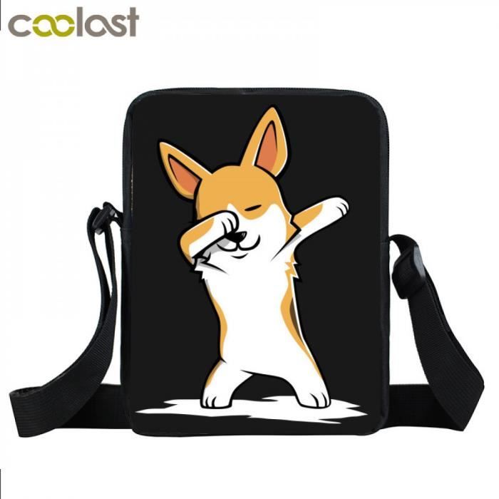 Dab Chiot Shiba Inu Berger Allemand Taureau Chien Mini Sac Messenger Femmes Sac A Bandouliere Enfants Sacs A Bandouliere Garcons Achat Vente Dab Chiot Shiba Inu Berger Cdiscount