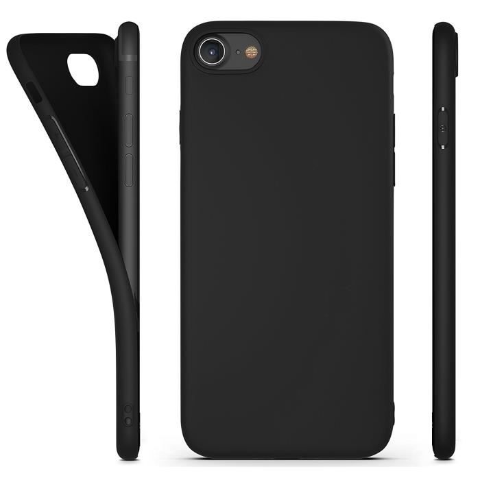 coque iphone 7 noir mat