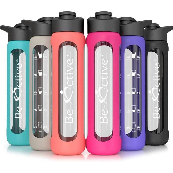 Gourde ION8 1L Avec Indicateur De Temps – Recyclon, Motivation Ice