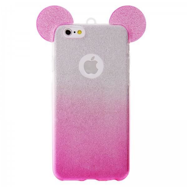 iphone 7 plus coque silicone transparente oreille