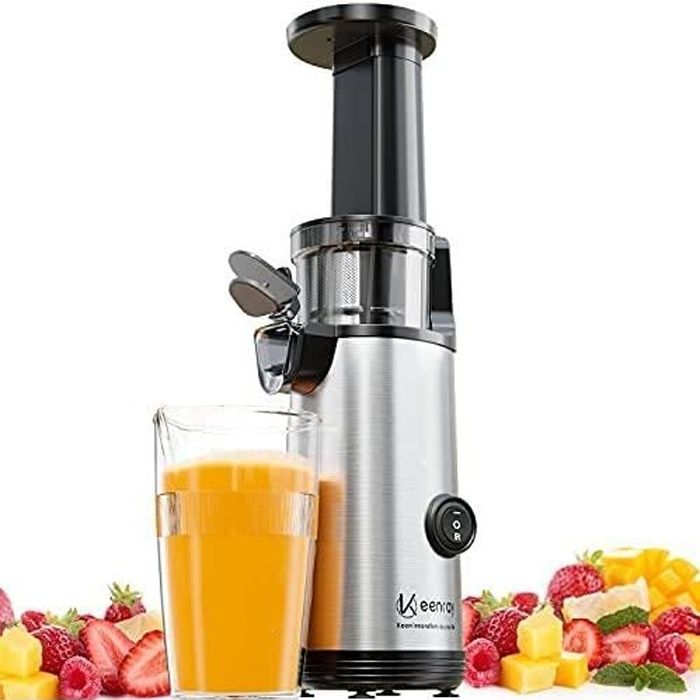 Machine a jus d orange Extracteur de jus professionnel avec systeme de pression a froid a rotation lente brosse moteur silencieu Cdiscount Electromenager