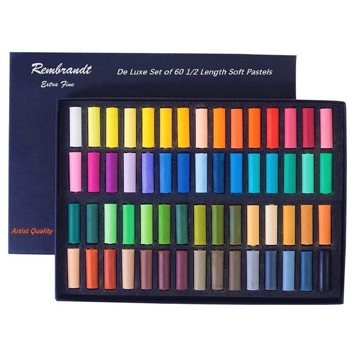 REMBRANT Espace Beaux Arts Rembrandt Soft Pastel boîte de Luxe Set 60