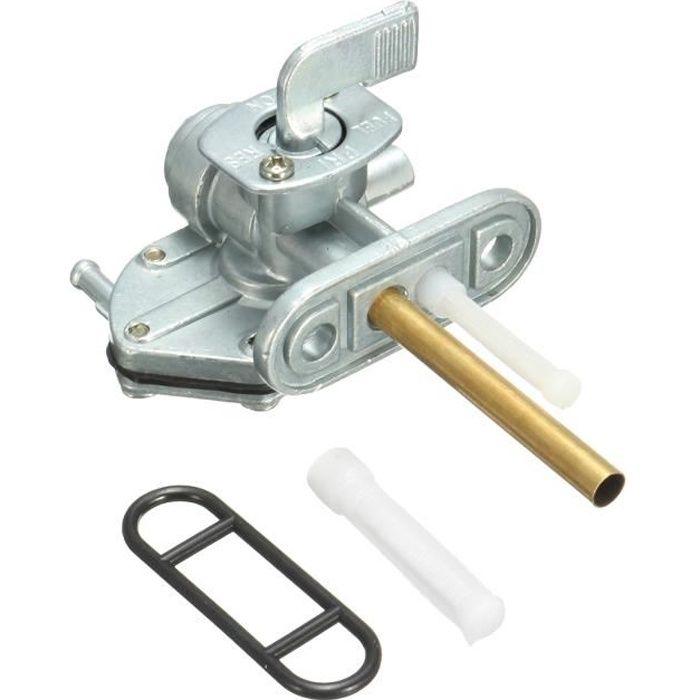 Robinet D'arrêt Carburant (Petcock) Pour Suzuki Bandit GSF600S/GSF1200 1996-2003 - En Aluminium