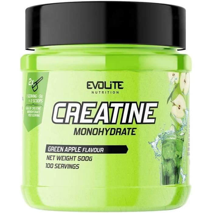 Creatine monohydrate 500g - booster musculation - keratine pure